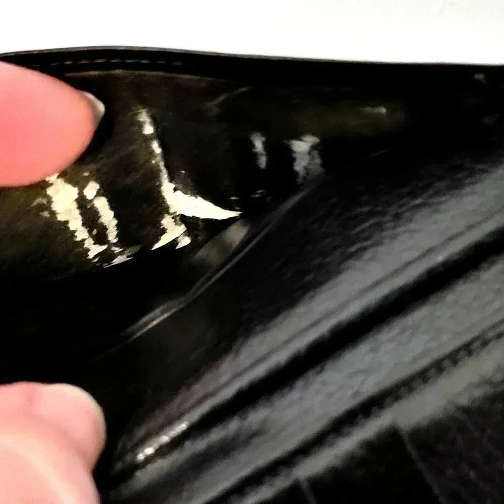 Don Loper Beverly Hills Wallet Bifold Solar Cowhide Black 4 3/4